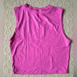 ALPHALETE ULTRSOFT MUSCLE TANK - Hot Pink - Size M
